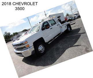 2018 CHEVROLET 3500