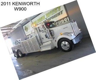 2011 KENWORTH W900