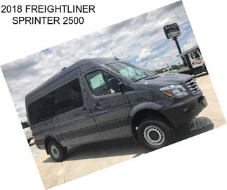 2018 FREIGHTLINER SPRINTER 2500