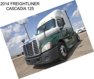 2014 FREIGHTLINER CASCADIA 125