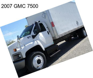 2007 GMC 7500