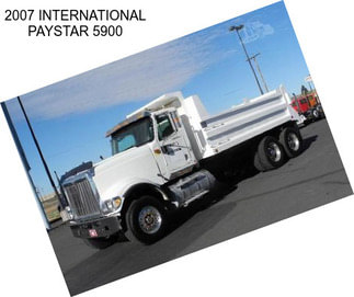 2007 INTERNATIONAL PAYSTAR 5900