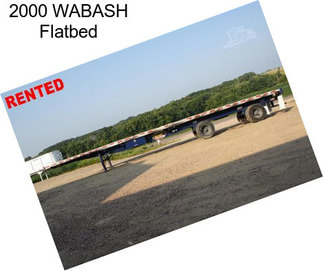 2000 WABASH Flatbed