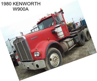 1980 KENWORTH W900A