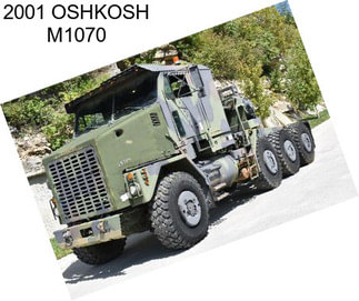 2001 OSHKOSH M1070