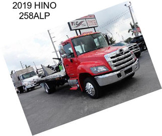 2019 HINO 258ALP