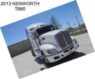 2013 KENWORTH T660