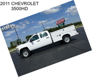 2011 CHEVROLET 3500HD