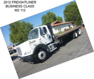 2012 FREIGHTLINER BUSINESS CLASS M2 112