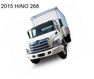 2015 HINO 268