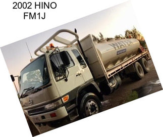 2002 HINO FM1J