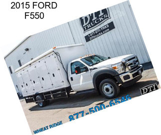 2015 FORD F550