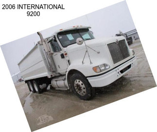 2006 INTERNATIONAL 9200