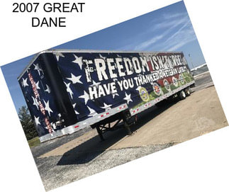 2007 GREAT DANE