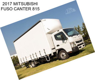 2017 MITSUBISHI FUSO CANTER 815