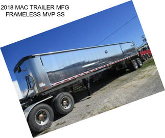 2018 MAC TRAILER MFG FRAMELESS MVP SS