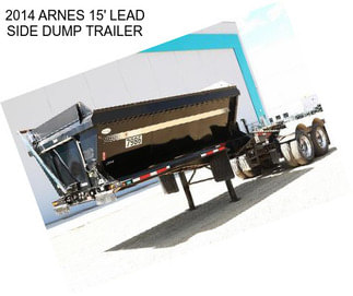 2014 ARNES 15\' LEAD SIDE DUMP TRAILER