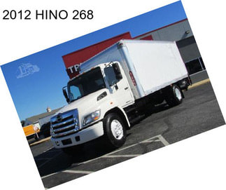2012 HINO 268