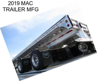 2019 MAC TRAILER MFG