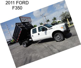 2011 FORD F350