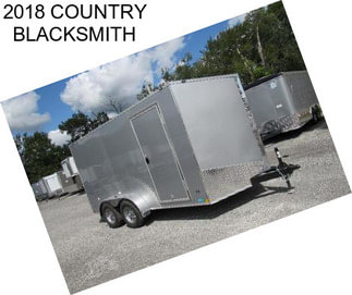 2018 COUNTRY BLACKSMITH