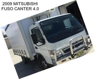 2009 MITSUBISHI FUSO CANTER 4.0