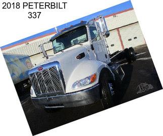 2018 PETERBILT 337