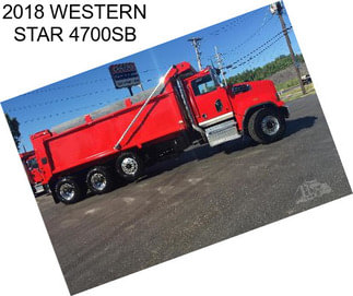 2018 WESTERN STAR 4700SB