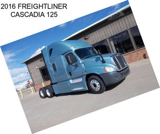 2016 FREIGHTLINER CASCADIA 125