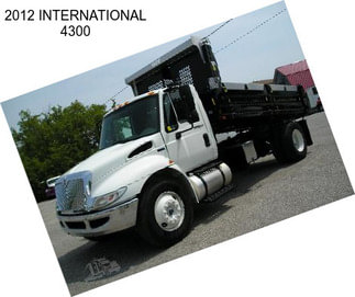 2012 INTERNATIONAL 4300