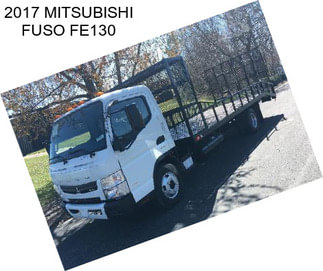 2017 MITSUBISHI FUSO FE130