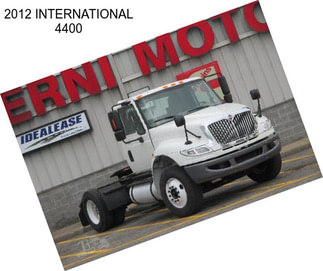 2012 INTERNATIONAL 4400