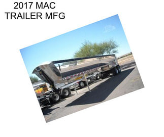 2017 MAC TRAILER MFG