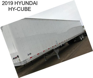 2019 HYUNDAI HY-CUBE