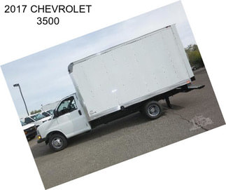 2017 CHEVROLET 3500