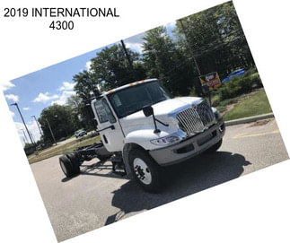 2019 INTERNATIONAL 4300