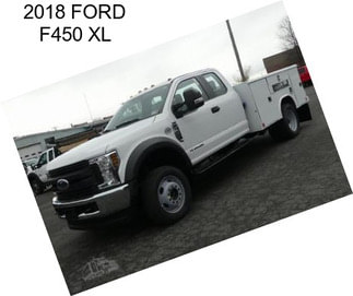 2018 FORD F450 XL