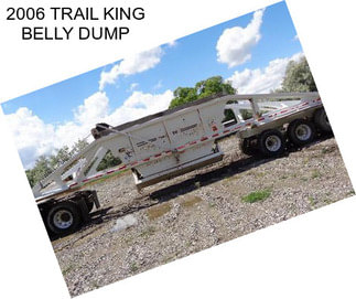 2006 TRAIL KING BELLY DUMP