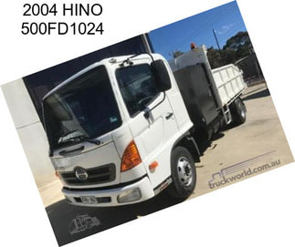 2004 HINO 500FD1024
