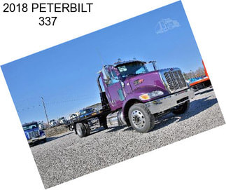 2018 PETERBILT 337