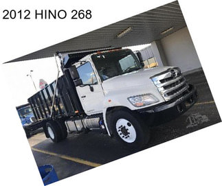 2012 HINO 268