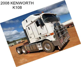 2008 KENWORTH K108