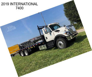 2019 INTERNATIONAL 7400