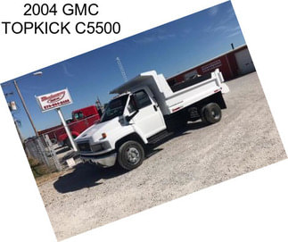 2004 GMC TOPKICK C5500