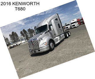 2016 KENWORTH T680