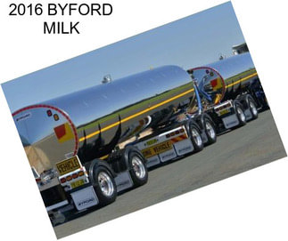 2016 BYFORD MILK