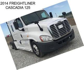 2014 FREIGHTLINER CASCADIA 125