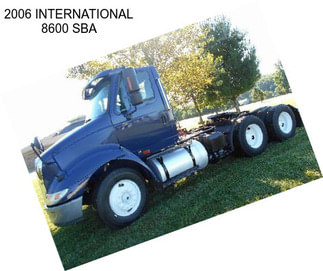 2006 INTERNATIONAL 8600 SBA