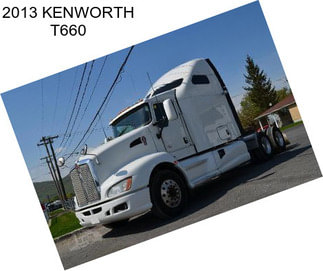 2013 KENWORTH T660