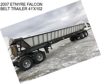 2007 ETNYRE FALCON BELT TRAILER 41\'X102\